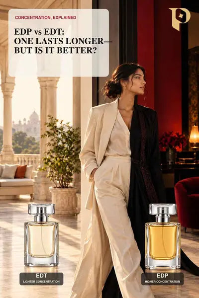 Eau de parfum versus eau de toilette editorial cover