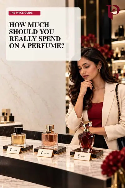 Perfume price guide India editorial cover
