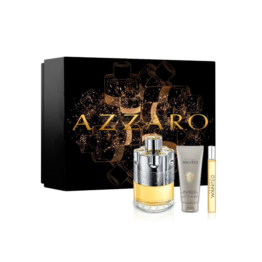 Azzaro Wanted Eau De Toilette 100ML Gift Set For Men