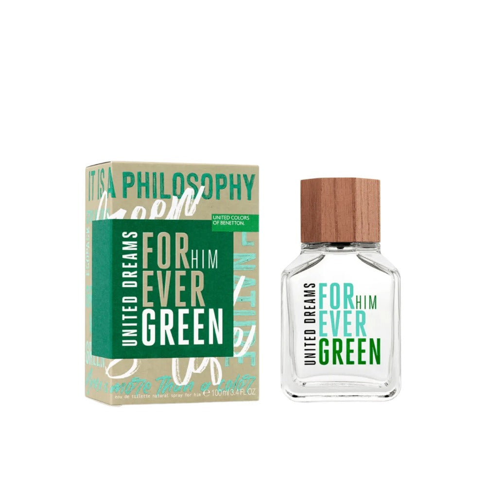 UCB Benetton United Dreams Forever Green Him Eau De Toilette