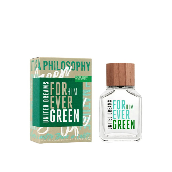 UCB Benetton United Dreams Forever Green Him Eau De Toilette