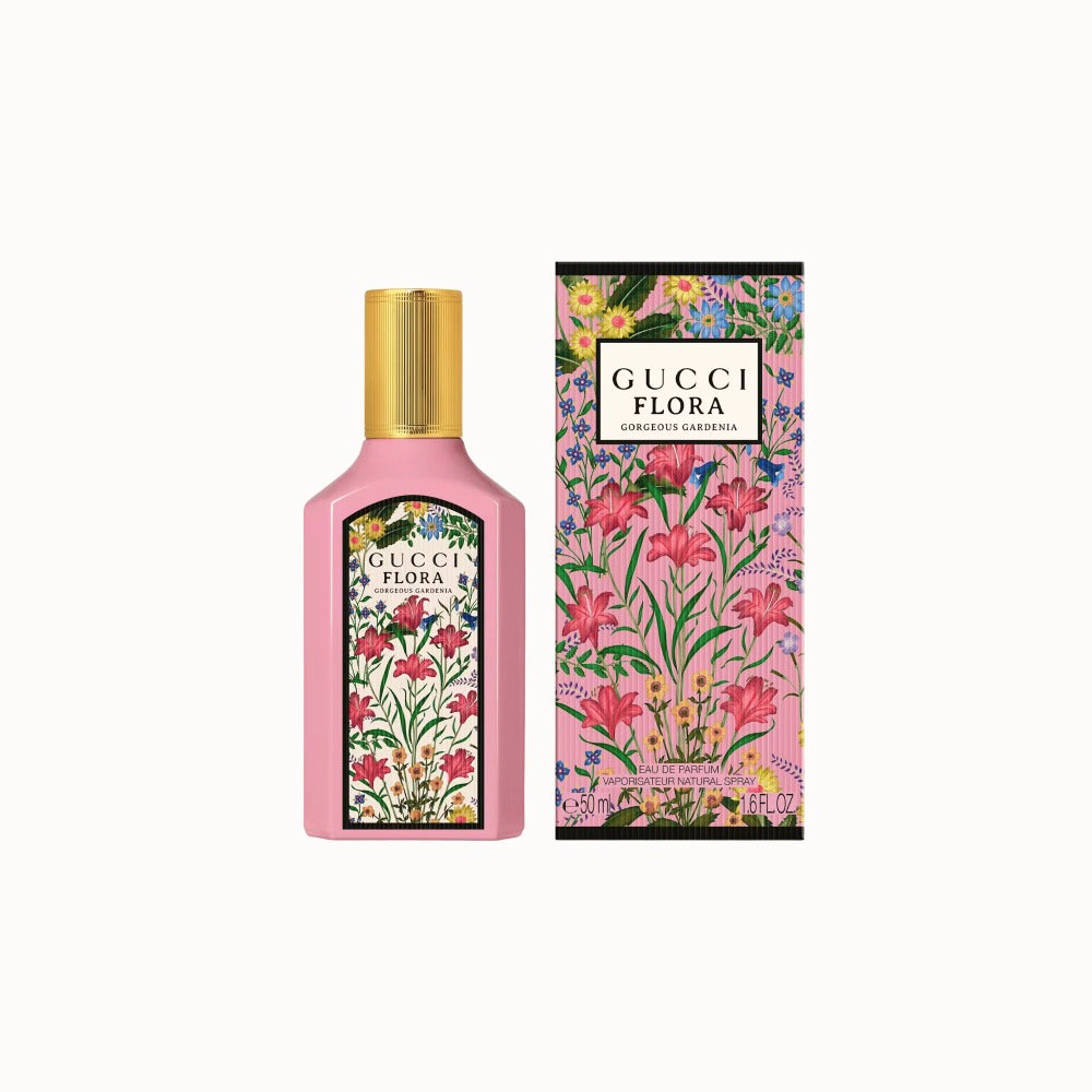 Gucci Flora Gorgeous Gardenia Perfume Bottle