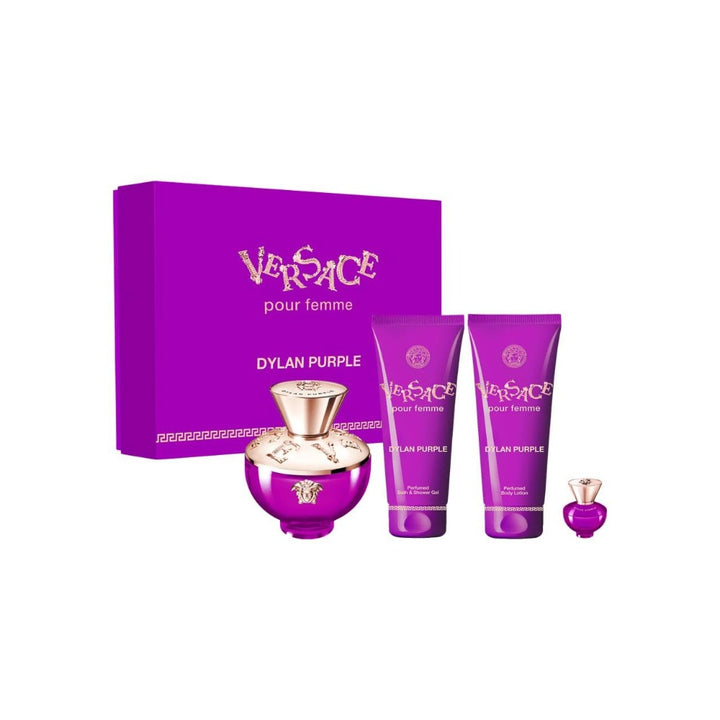 Versace Pour Femme Dylan Purple Eau De Parfum Gift Set For Women