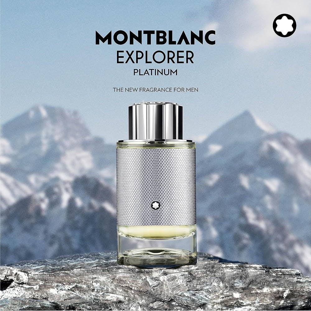 Mont Blanc Explorer Platinum Eau De Parfum For Men