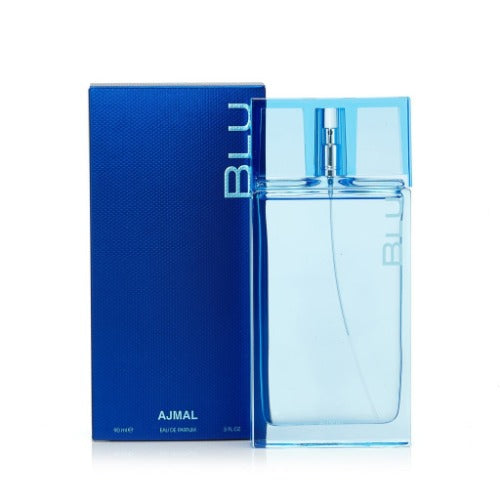 Ajmal Blu Men’s Perfume Bottle and Box