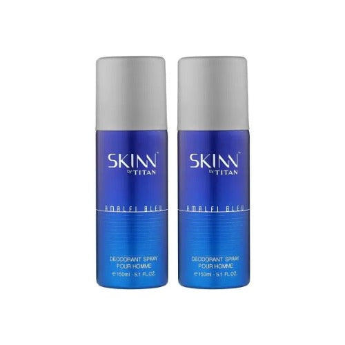 Buy original Titan Skinn Amalfi Blue Deodorant For Men 150ml at perfume24x7.com