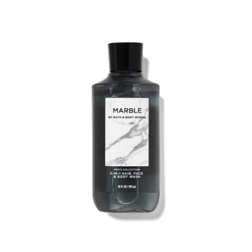 Buy original Bath & Body Marble 3-In-1 Hair + Face and Body Wash Pour Homme 295ML only at Perfume24x7.com