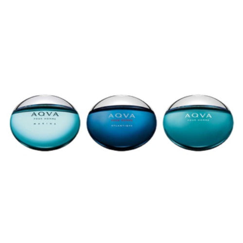 Bvlgari (Aqua-Aqua Marine-BLV) Pour Homme Miniature Pack For Men (5ml x 3) 15ML