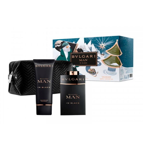Bvlgari Man in Black EDP 100ml Gift Set For Men