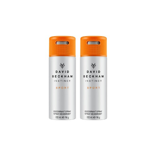 David Beckham Instinct Sport Deodorant For Men 150ml Pack Of 2