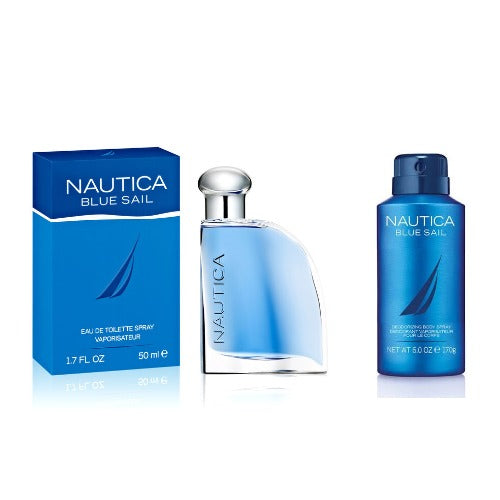 Nautica Blue Sail Eau De Toilette and Deodorant Set