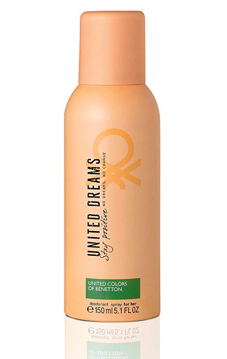 Buy original UCB United Dreams Stay Positive Deodorant For Women 150ml only at Perfume24x7.com