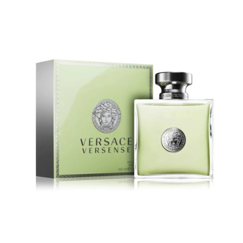 Versace Versense Women’s Perfume Bottle and Packaging