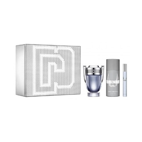 Paco Rabanne Invictus 100ml Gift Set For Men