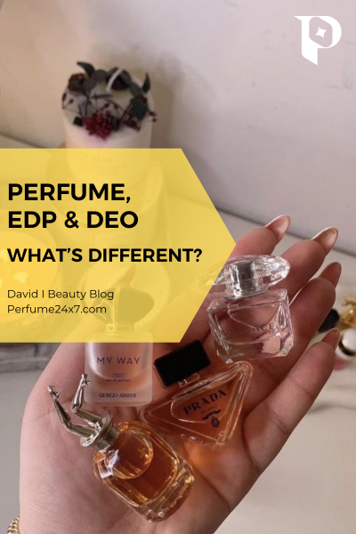 What’s the Difference Between Perfume, Eau de Parfum & Deo?