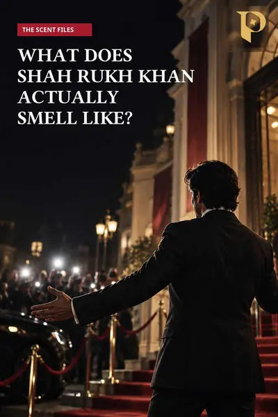 What perfume does Shah Rukh Khan use editorial cover