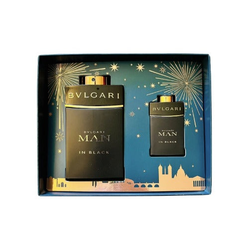 Bvlgari Man in Black EDP 100ml 2 Pc Gift Set For Men