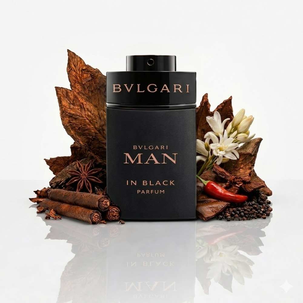 Buy Bvlgari Man in Black Parfum for Men only at Perfume24x7.com