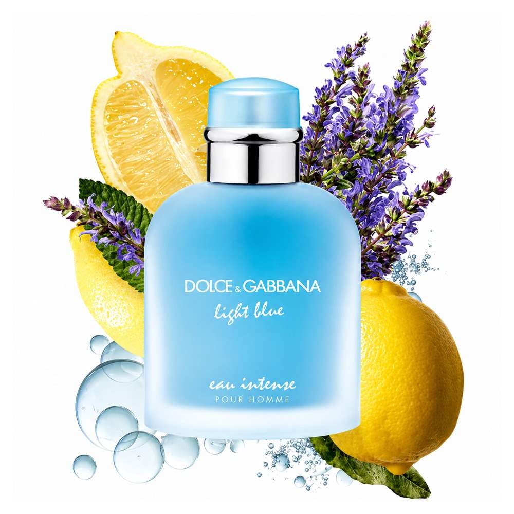 Buy original Dolce &amp; Gabbana Light Blue Eau Intense EDP For Men 100ml only at Perfume24x7.com