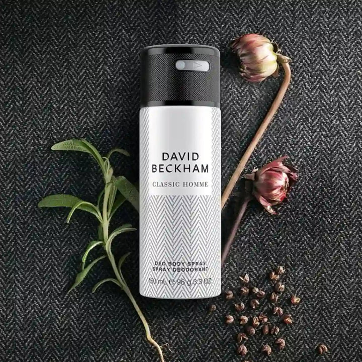 David Beckham Classic Homme Deodorant For Men 150ml