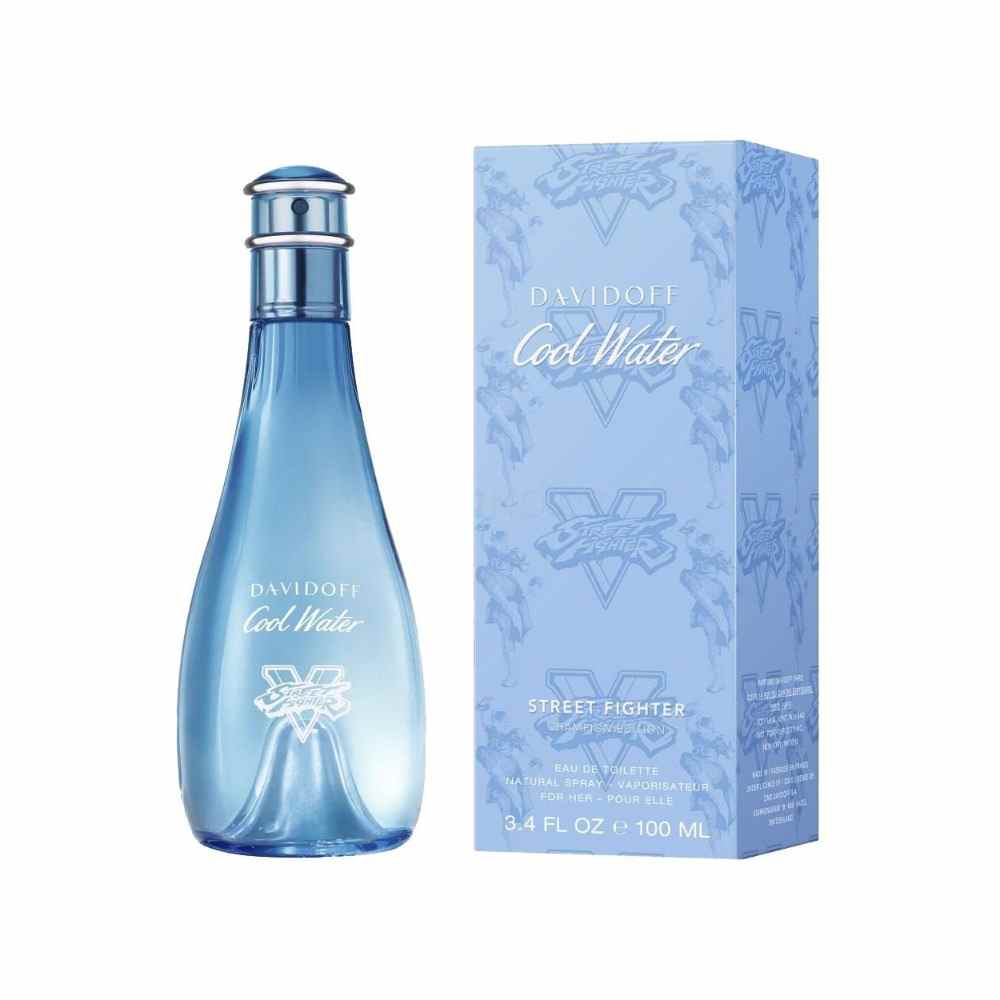 Buy Davidoff Cool Water Street Fighter Champion Edition Eau De Toilette For Her Only at Perfume24x7.com