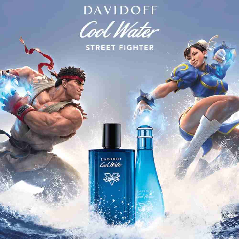 Buy Davidoff Cool Water Street Fighter Champion Edition Eau De Toilette For Men only at Perfume24x7.com