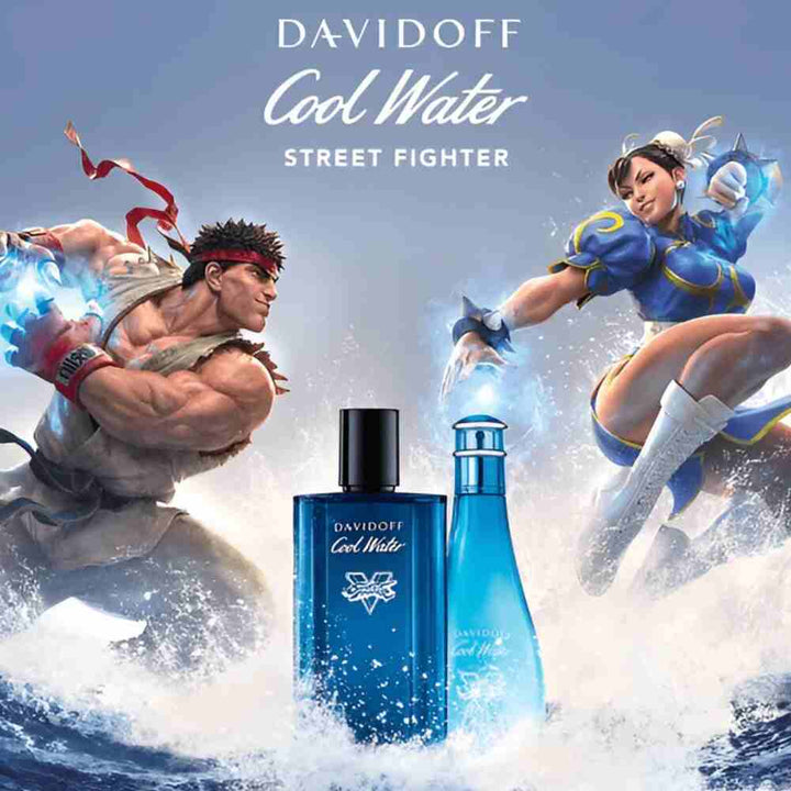 Buy Davidoff Cool Water Street Fighter Champion Edition Eau De Toilette For Men only at Perfume24x7.com