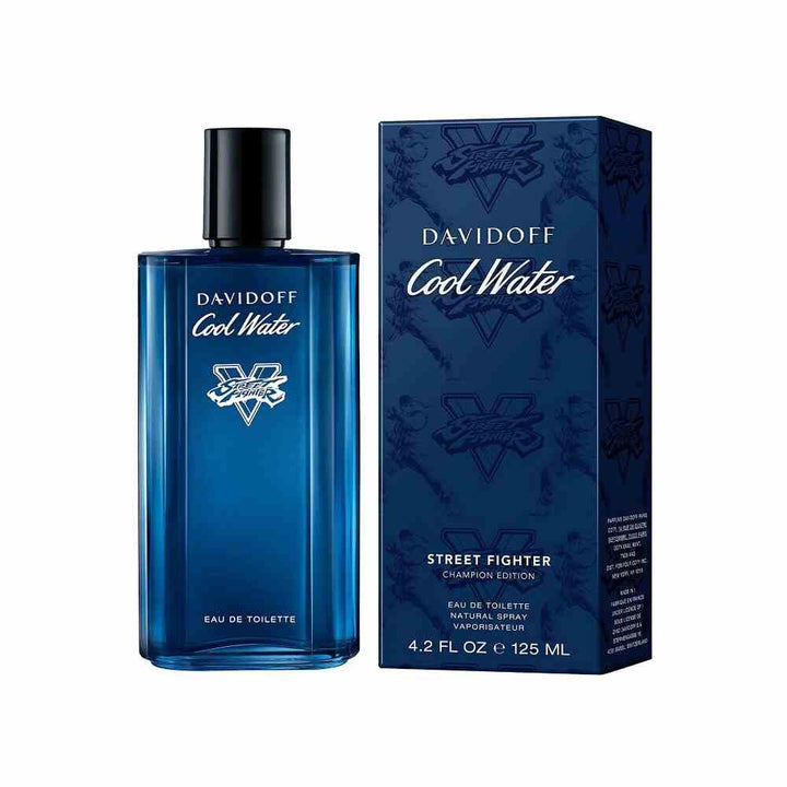 Davidoff Cool Water Street Fighter Champion Edition Eau De Toilette For Men