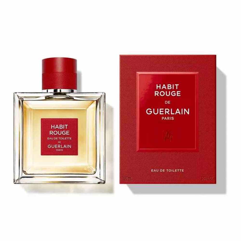 Buy Guerlain Habit Rouge Eau De Toilette For Men Only at Perfume24x7.com