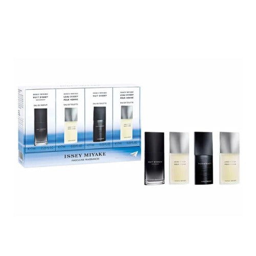 Issey Miyake Masculine Fragnance Miniatures Travel Collection 4pc X 7ML