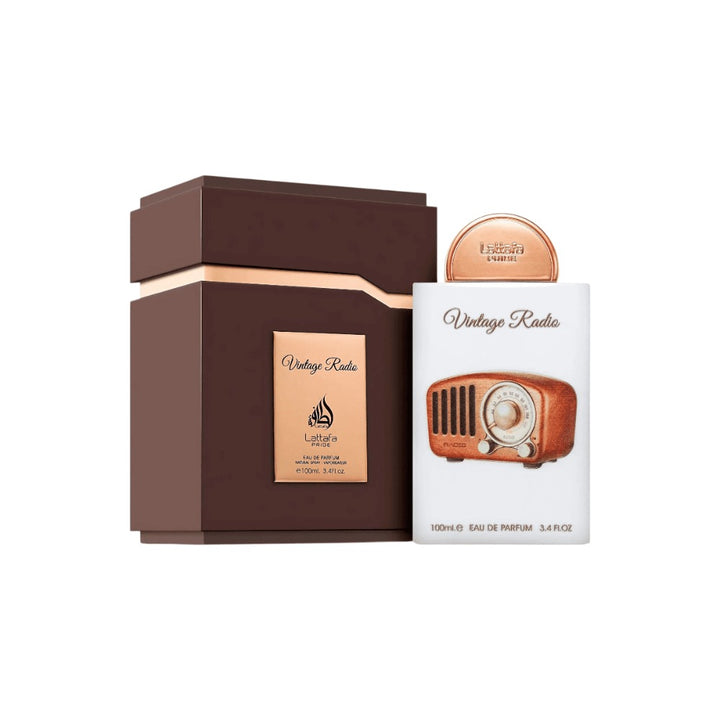Buy Lattafa Vintage Radio Eau De Parfum only at Perfume24x7.com