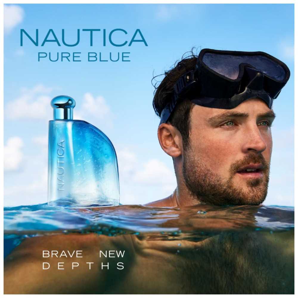 Buy Nautica Pure Blue Eau De Toilette Men 100ml-Perfume24x7