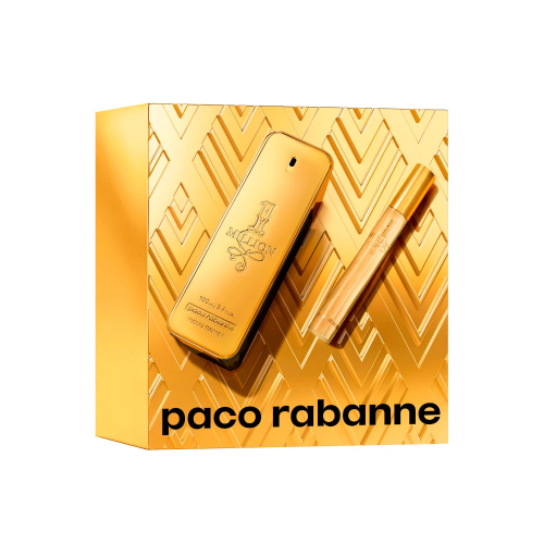 Paco Rabanne One Million Eau De Toilette 100ml 2Pc Gift Set For Men