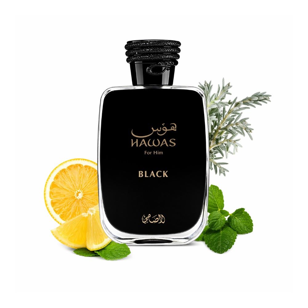 Buy Rasasi Hawas Black Eau De Parfum For Men only at Perfume24x7.com