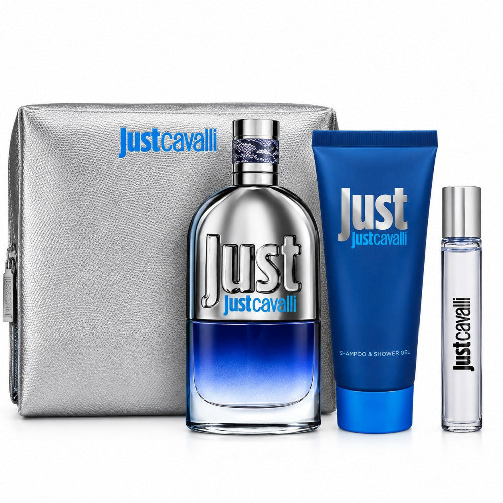 Roberto Cavalli Just Cavalli Eau De Toilette Gift Set For Men