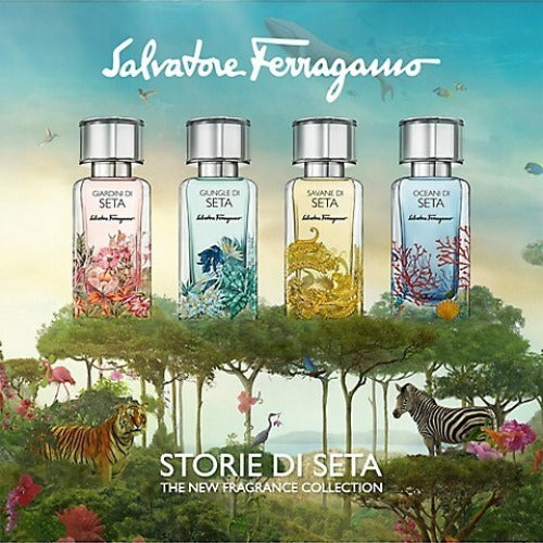 Salvatore Ferragamo STORIE DI SETA Discovery Kit For Women (4x15ML)