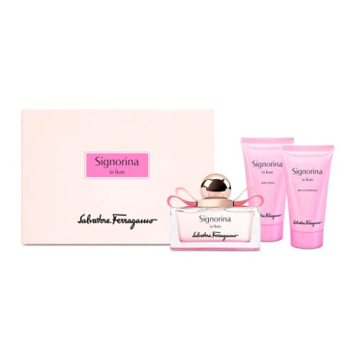 Salvatore Ferragamo Signorina in Fiore Travel Exclusive 3pc 50ml Gift Set