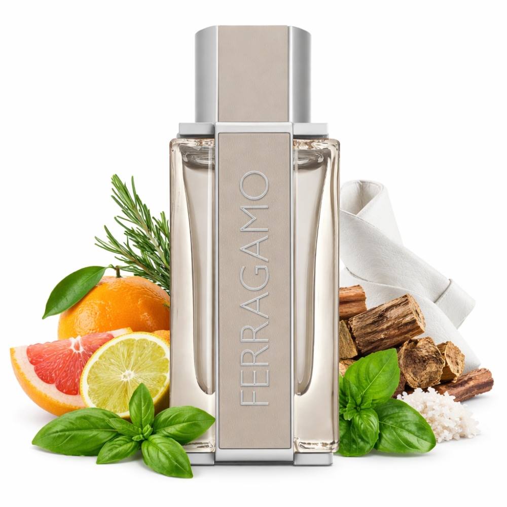 Buy Ferragamo By Salvatore Ferragamo Bright Leather Eau De Toilette For Men 100ml-Perfume24x7