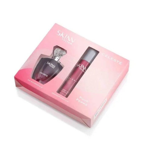 Titan Skinn Celeste Gift Set Eau De Parfum For Women 50ml