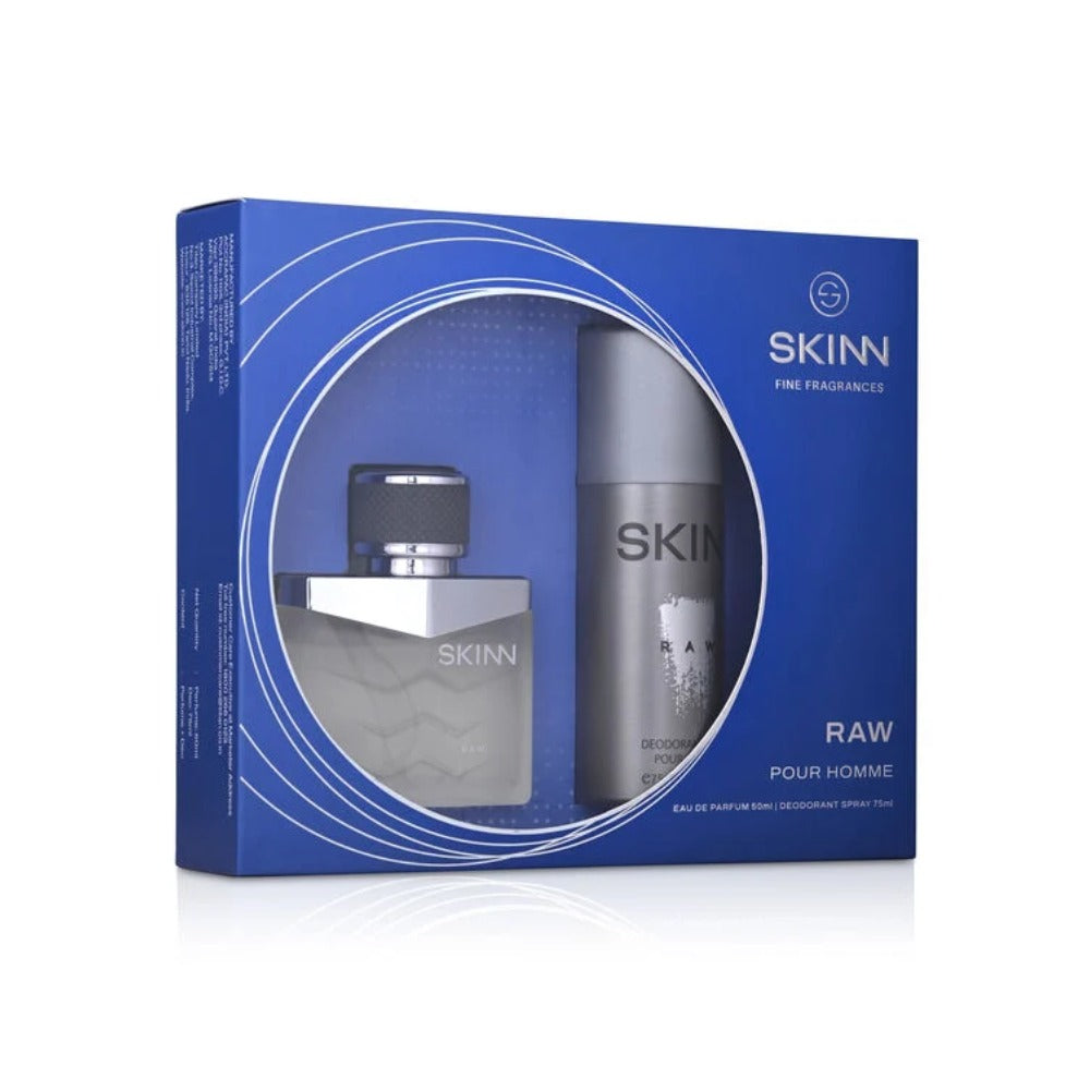 Buy original Titan Skinn Raw Gift Set EDT For Men 50ml only at Perfume24x7.com