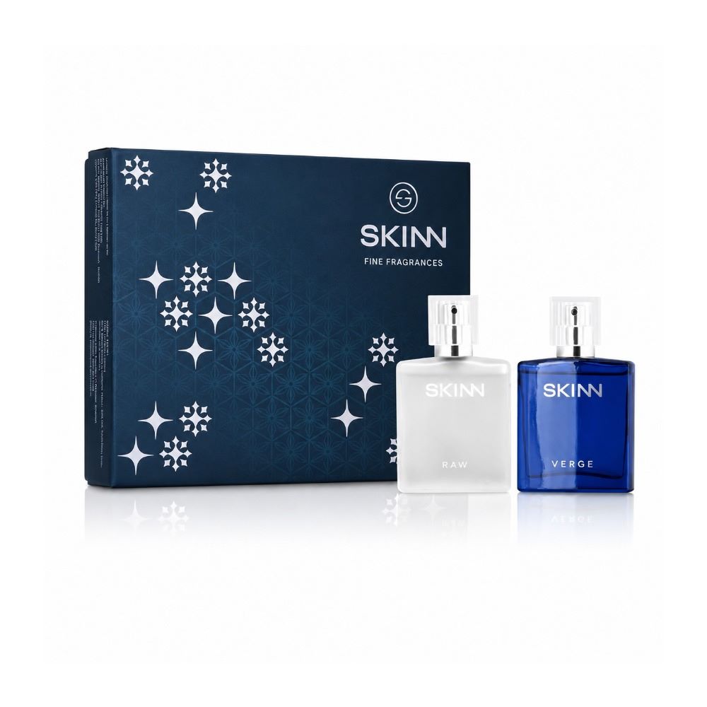 Buy Titan Skinn Raw &amp; Verge Eau De Parfum Gift Set For Men 50ML only at Perfume24x7.com