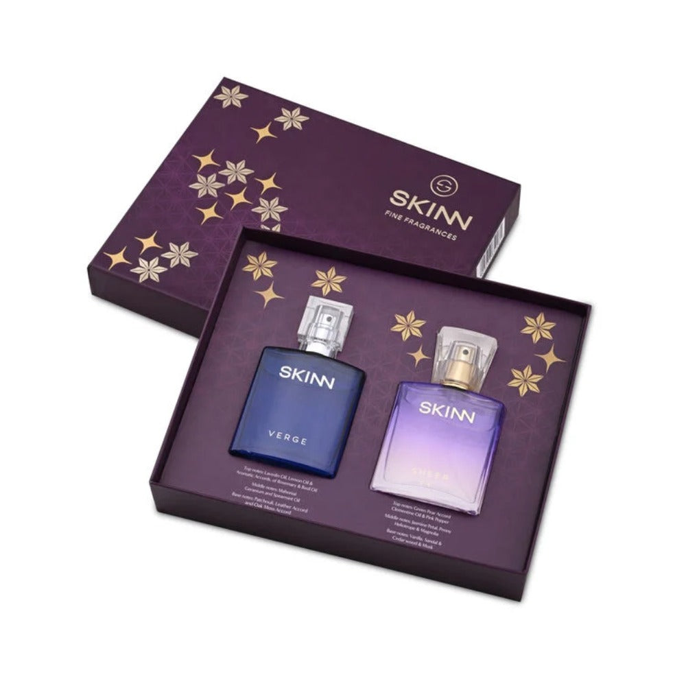 Buy Titan Skinn Verge & Sheer Mini Gift Set EDP Only at Perfume24x7.com