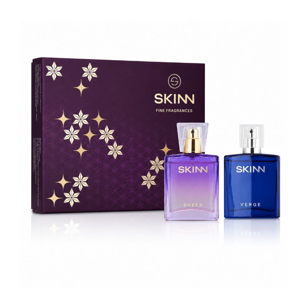 Buy Titan Skinn Verge & Sheer Mini Gift Set EDP Only at Perfume24x7.com