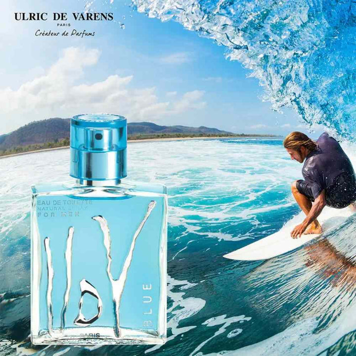 UDV Blue Men’s Perfume Bottle with Packaging