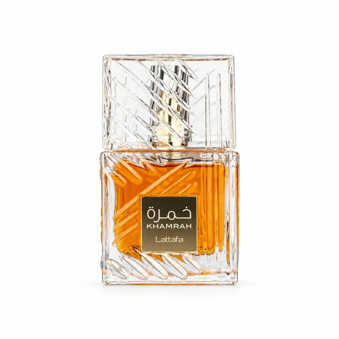 Lattafa Khamrah Eau de Parfum bottle