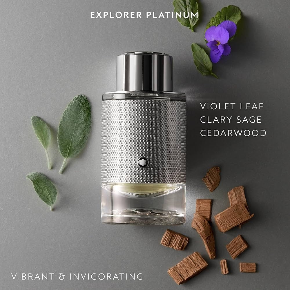 Mont Blanc Explorer Platinum Eau De Parfum For Men