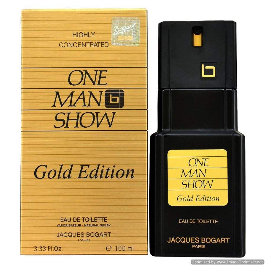 Buy original One Man Show Gold Edition By Jacques Bogart EDT 100ml only at Perfume24x7.com