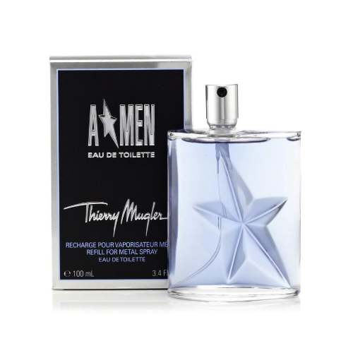 Mugler Amen Eau De Toilette For Men 100 ML Refillable Rubber Spray