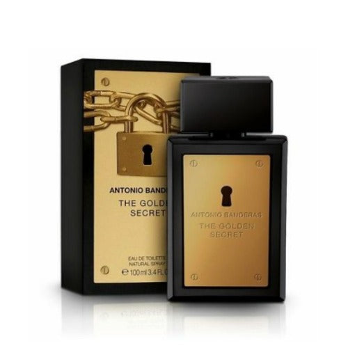 Buy original Antonio Banderas Golden Secret Men Eau De Toilette 100 Ml at perfume24x7.com