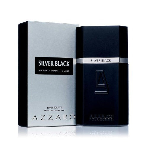 Azzaro Silver Black Eau De Toilette For Men 100ml